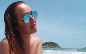 Diario HOY | Mientras siguen la escrachan por deuda, Norath "se desestresa" en playa nudista
