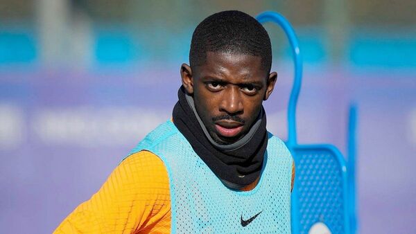 Dembélé regresa a los entrenamientos del Barcelona
