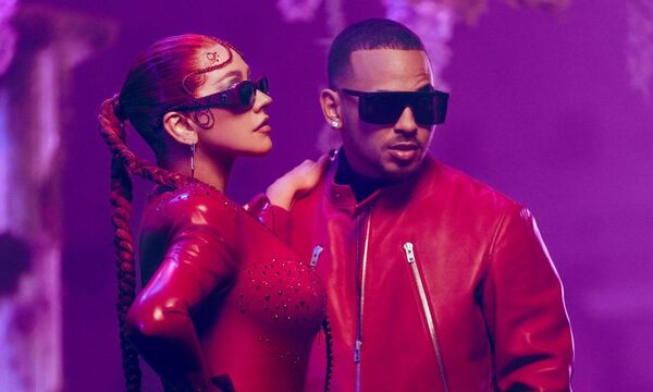 Christina Aguilera estrena “Santo” junto a Ozuna