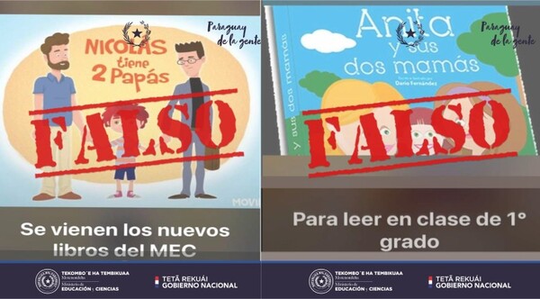 MEC desmiente distribución de libros con contenido de ideología de género y anuncia investigación penal