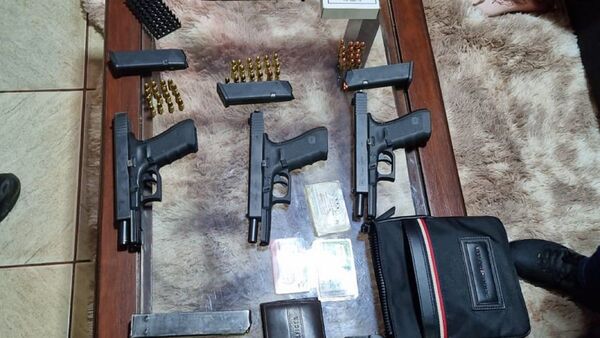 Armas incautadas fueron utilizadas en varios crímenes en PJC