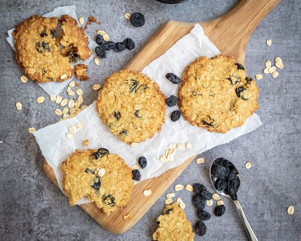 Cookies de avena y uvas pasas para una merienda diferente - Gastronomía - ABC Color