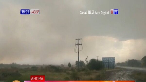 ¡Bendita lluvia! Llega justo cuando arrasaba un feroz incendio en Chaco´i | Noticias Paraguay