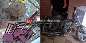 CAPITÁN MEZA: EN ALLANAMIENTO, LOGRAN RECUPERAR MÁS BIENES HURTADOS - Itapúa Noticias