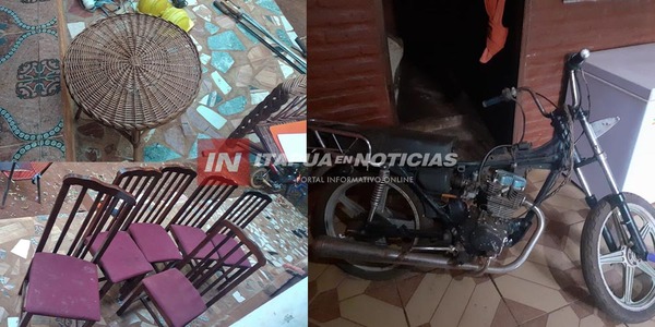 CAPITÁN MEZA: EN ALLANAMIENTO, LOGRAN RECUPERAR MÁS BIENES HURTADOS - Itapúa Noticias