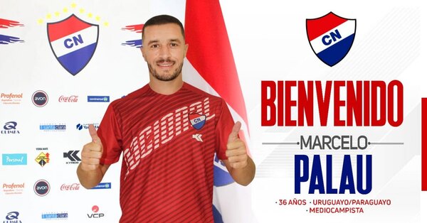 Marcelo Palau, oficialmente nuevo jugador de Nacional