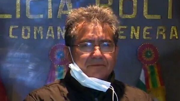 Acusado de narcotráfico, es detenido exjefe de lucha contra las drogas en Bolivia