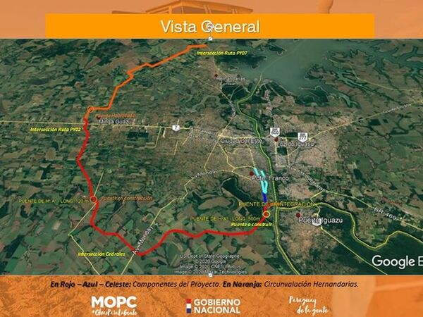 Corredor Metropolitano del Este: Inician licitación para diseño y construcción del puente sobre el río Monday - ADN Digital