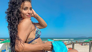 Crónica / [VIDEO] ¡La mueve! Cumbiera paraguaya calentó la playa al ritmo de "sertanejo"