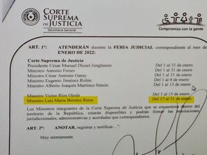 Corte intenta justificar a ministros - Nacionales - ABC Color