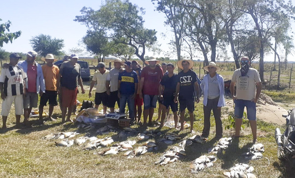 Pobladores de Cordillera logran cosechar 300 pacúes para autoconsumo y renta - .::Agencia IP::.