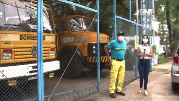 Hidrante no funciona frente a Cuartel de Bomberos - SNT