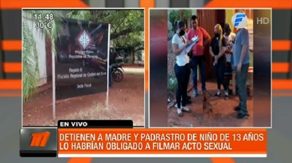 Detienen a madre y padrastro de niño obligado a grabar actos sexuales