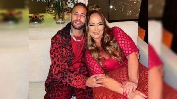 Mamá de Neymar debió huir de un apartamento para resguardarse de los ataques de su novio