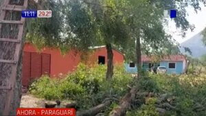 Temporal dejó a 30 familias afectadas en La Colmena | Noticias Paraguay