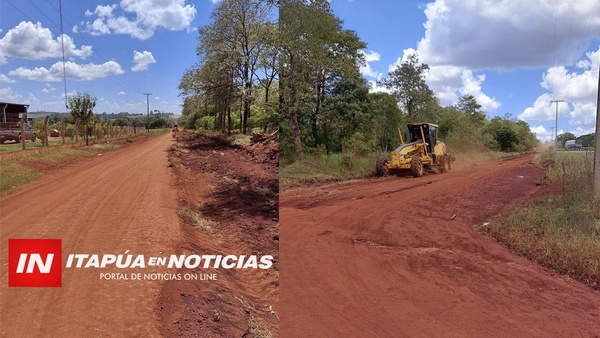 LA MUNICIPAL DE CARLOS ANTONIO LÓPEZ INICIÓ LA CONSTRUCCIÓN DE 10 CUADRAS DE EMPEDRADO. - Itapúa Noticias