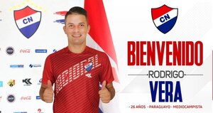Nacional presentó a Rodrigo Vera como nuevo refuerzo