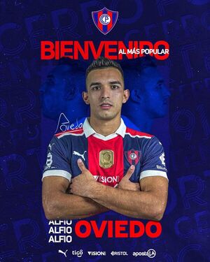 Cerro Porteño hace oficial la vuelta de Alfio Oviedo - Cerro Porteño - ABC Color
