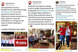 Ante inminente imputación, el gobernador “Pipo” Díaz Verón abraza a Horacio Cartes - Nacionales - ABC Color