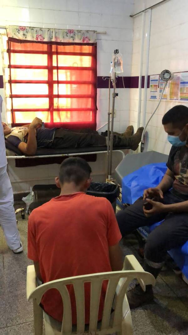 Crónica / ¡Fuerza Guerreros! Bomberos se deshidrataron tras jornada intensa de incendios