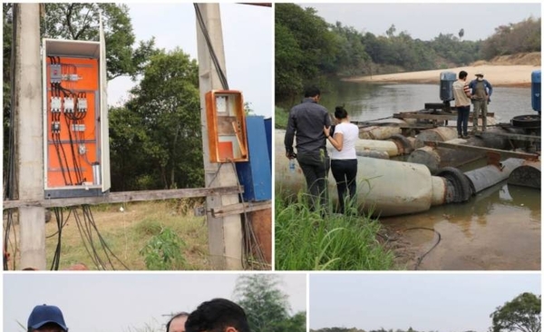 Diario HOY | Comisión de energía constata irregularidades en el río Tebicuary