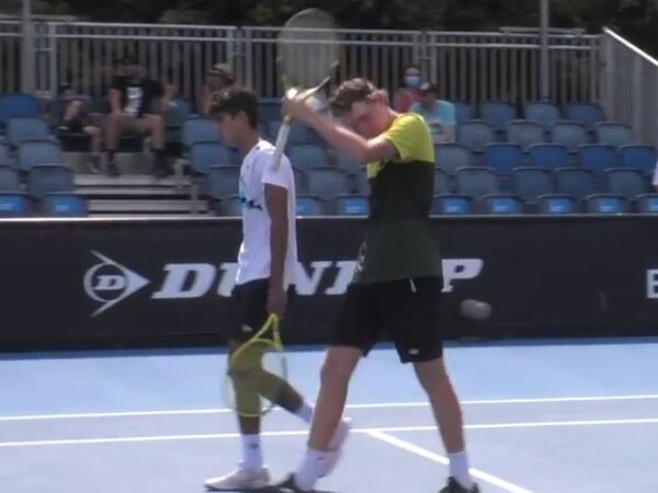 Adolfo Daniel Vallejo juega por el pase a la final en dobles - Tenis - ABC Color