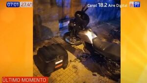Hallan muerto a un motociclista en Asunción 