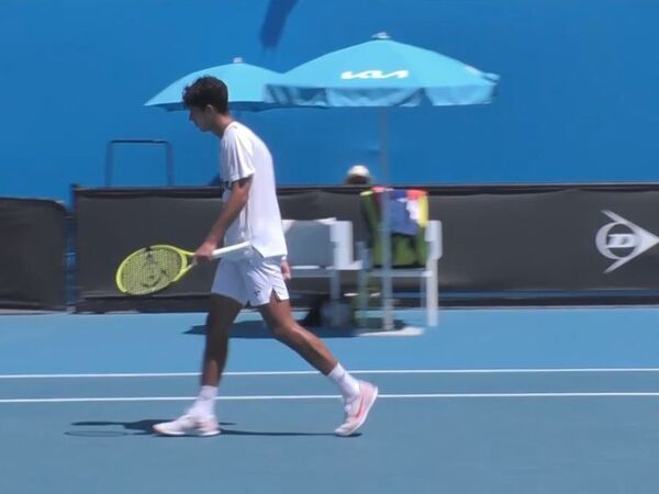 Vallejo, el único sudamericano en el Abierto de Australia Júnior - Tenis - ABC Color