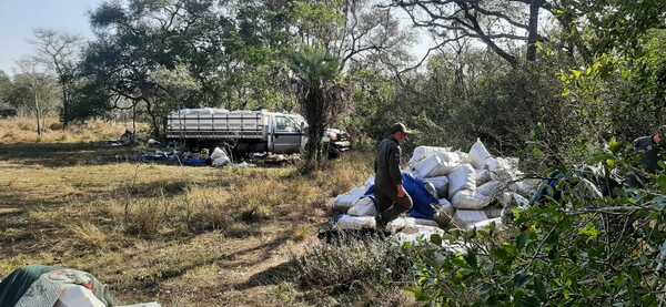 FTC halla campamento narco en Paso Barreto