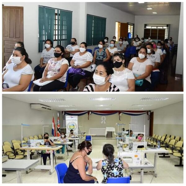 Gobernación realiza cursos para “panadero y confitero” y “confección de almohadones”