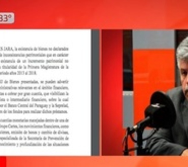 Giuzzio presenta a Seprelad denuncia contra Horacio Cartes - Paraguay.com