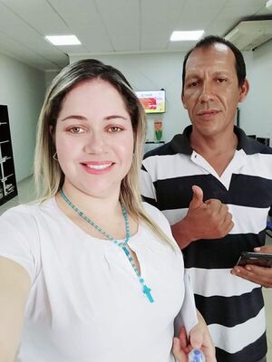 Famoso whatsapero del norte entrevistó a precandidata a la Junta Departamental de Amambay