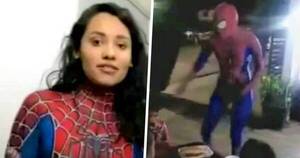 La Nación / “Mujer Araña” salva a niños durante una balacera en México