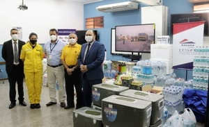 Diario HOY | Bomberos reciben más donaciones, esta vez de parte de funcionarios de Aduanas