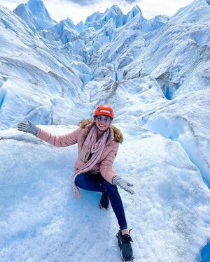 Anne Walde está feliz recorriendo la Patagonia argentina - Gente - ABC Color