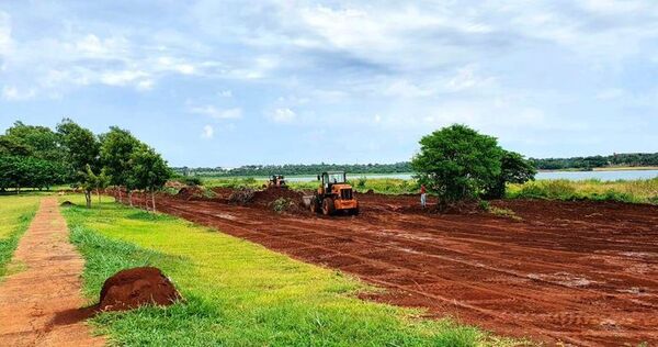 Primera etapa de la costanera municipal de Hernandarias sería inaugurada en abril - ABC en el Este - ABC Color