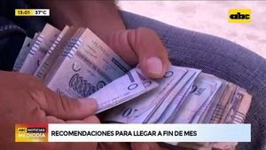 Recomendaciones para llegar a fin de mes - ABC Noticias - ABC Color