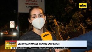 Familiares de pacientes denuncian malos tratos en el Ineram - ABC Noticias - ABC Color