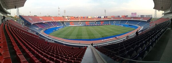 A un día del encuentro y con el 80% de la Olla habilitado para el partido Paraguay-Uruguay, sólo se han vendido poco más de 5 mil entradas