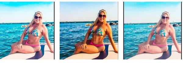 Crónica / ¿Cuál es la verdadera Bibi? ¿Antes y después del gym o antes y después del filtro?
