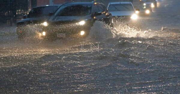 La Nación / Anuncian intensas lluvias y posterior descenso de la temperatura