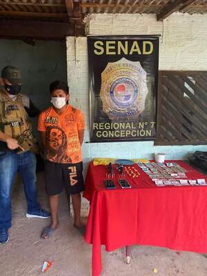 Detienen a un joven vendedor de crack en Concepción