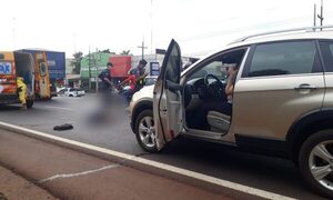Accidente fatal en el Km 7 de CDE