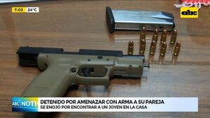 Un hombre amenazó a su pareja con pistola y fue detenido - ABC Noticias - ABC Color