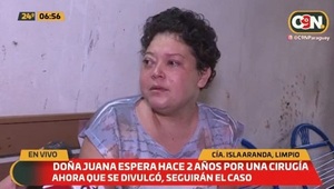 Doña Juana podrá acceder a cirugía tras el caso del pastor Abreu