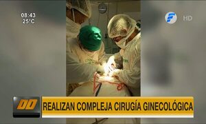 Realizan compleja cirugía ginecológica en Misiones | Telefuturo