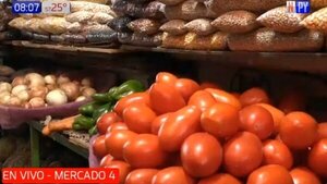Sequía dispara precios de verduras y hortalizas en el Mercado 4 | Noticias Paraguay
