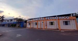 La Nación / En el Hospital Acosta Ñu hay 10 niños internados en estado delicado por COVID