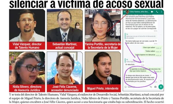 Víctima de acoso sexual presenta denuncia ante Fiscalía contra depravado, protegido de Prieto y sus directores