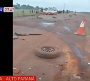 Accidente fatal en Ñacunday - Paraguay.com